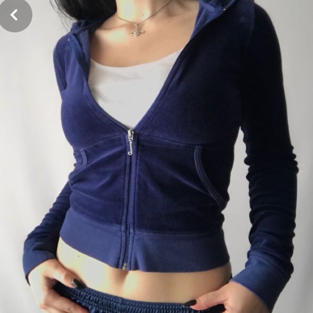 Velour juicy couture jacket - Picture 1 of 5